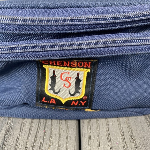 Chenson 3 Zipper Adjustable Nylon Strap Fanny Pack - Picture 3 of 6